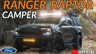 The Ultimate Ranger Raptor Camper  Ford Ranger  Ford F150  Ford Trucks  Best pickup truck 2024 [upl. by Harp]