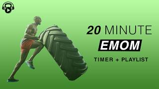 EMOM Songs  Timer  20 Minutes  EMOM 20 [upl. by Savior]