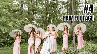 Wedding Raw Footage 46 [upl. by Enyalahs74]