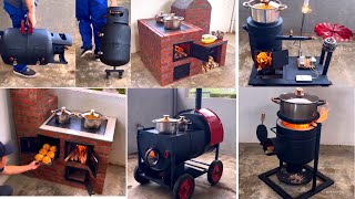 6 most popular homemade wood stoves YOU SHOULD KNOW [upl. by Nyrhtakyram517]