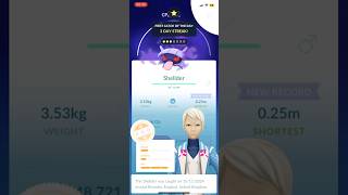 Got a shadow shellder In pokemongo teamrocket [upl. by Margit]