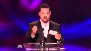 J Chris Newberg  Americas Got Talent  Wild Card Special [upl. by Yddet578]