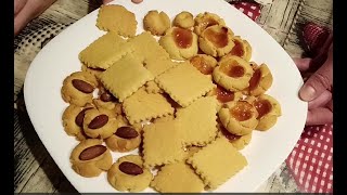 Biscotti mandorle e marmellata [upl. by Pahl]