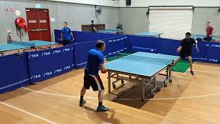 2023 sndtta spring div 3 final Simon Chen vs Tursha Sharma set 3 [upl. by Hulton]