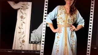 Caftan Marocain 2014  Caftan en Ligne Takchita Haute Couture [upl. by Nyrehtac449]