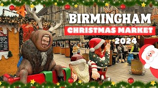 I Visted The UKs BIGGEST German CHRISTMAS MARKET  Birmingham Frankfurt 2024 [upl. by Slinkman]