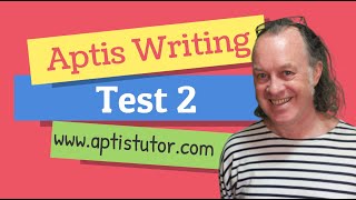 Aptis ESOL Writing Test with sample B2 answers  Aptis Writing Prueba 2  con respuestas B2 [upl. by Cyndy]