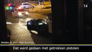 Politie verricht aanhouding op Kompasweg met getrokken pistool [upl. by Warrick]