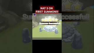 New Nat 5 on First Ld Scroll Summon summonerswar shorts subscribe [upl. by Euridice]