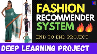 Fashion Recommender System  Clothes Recommendation  Ecommerce Project [upl. by Monjan287]