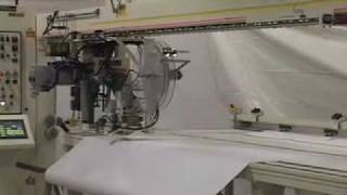 Automated Tarp Welding System Dispensing amp Welding Webbing Strips  112 Extreme [upl. by Fawna]