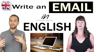 Emails in English  How to Write an Email in English  Business English Writing [upl. by Alaunnoif]