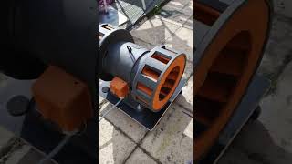 ww2 air raid siren  first low speed test in a few decades  nearly ready for full run [upl. by Annais]