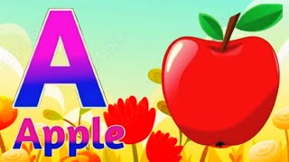 A for apple  अ से अनार  abcd phonics song  a for apple b for ball c for cat  abcd song  abcde [upl. by Tanah]