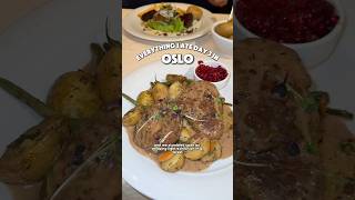 Oslo food vlog Oslo Norway food foodie travel travelvlog Oslofood norwayfood norwegianfood [upl. by Aicilic]