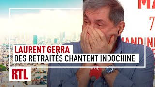 Laurent Gerra  des retraités fans dIndochine reprennent les plus grands tubes du groupe français [upl. by Etteragram91]