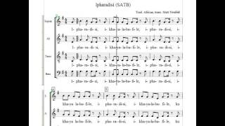 Ipharadisi SATB [upl. by Llen]