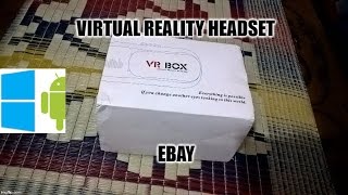 388 Cheapest VR Box 2 VR headset unboxingebay [upl. by Caraviello]