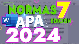 🟠 Insertar FIGURAS en APA 7ma Edición en Word séptima edición [upl. by Vittorio]