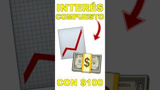 📈 INTERÉS COMPUESTO con POCO DINERO finanzaspersonales [upl. by Edahsalof247]