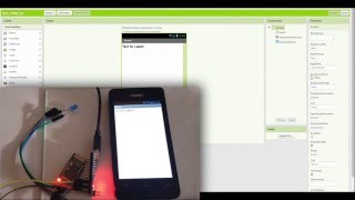 App Inventor 2 tutorial  Accelerometer arduino pwm control [upl. by Fellner437]