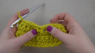 Simple Stylish HäkelTutorial Technik 24 Abnehmen durch Auslassen von Maschen [upl. by Anesusa]