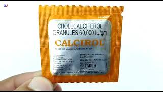 Calcirol Sachet  Calcirol Granules 60000 IuGm Uses  Vitamin D3 Granules Uses  Cholecalciferol [upl. by Nnylakcaj]