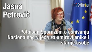 Petrović Sporazum o osnivanju Nacionalnog vijeća za umirovljenike i starije osobe [upl. by Leivad]