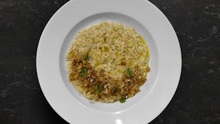 Risotto Pere Gorgonzola e Noci  Le Ricette di Molto Italiano [upl. by Odlanar711]