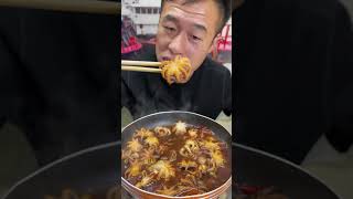 Best Chinese food nonveg eating video food [upl. by Akimet876]