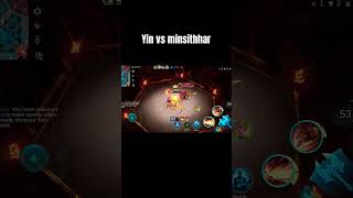 Yin vs minsithharyinyinnewbuild yintopglobalyin2023 yinbestbuild MobileLegends5v5MOBA shorts [upl. by Asselem]