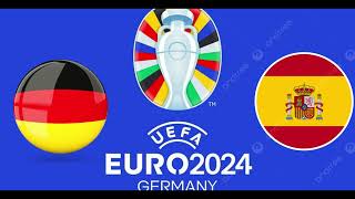 Résumé Allemagne  Espagne  Euro 2024 [upl. by Suirauqram76]