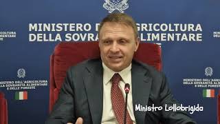 Ministro Lollobrigida alla presentazione di Filiera Pasta [upl. by Adnawot955]