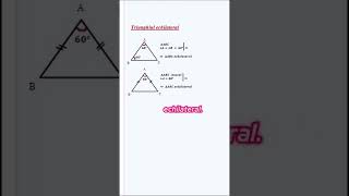 gp25 Triunghiul isoscel cu un unghi de 60 de grade este un triunghi echilateral short shorts [upl. by Elenore]