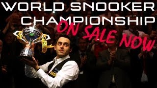 World Snooker Championship tickets ON SALE NOW [upl. by Gnilrac]