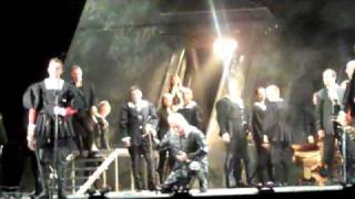 Dmitri Hvorostovsky sings quotCortigiani vil razzaquot at rehearsal ROH [upl. by Christyna]