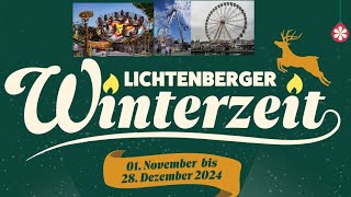 Berliner Winterzeit 2024 Beschickung aller Hauptattraktionen [upl. by Hachman]