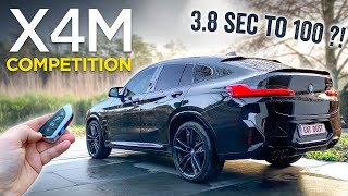 BMW X4M Competition 510 hp  POV drive amp walkaround [upl. by Latrice]