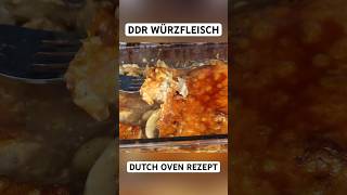 Würzfleisch  DDR Klassiker als Dutch Oven Rezept ddr dutchoven shorts [upl. by Yruok]