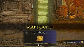 Where is Leyndell Royal Capital map fragment location in Elden Ring [upl. by Tabber]