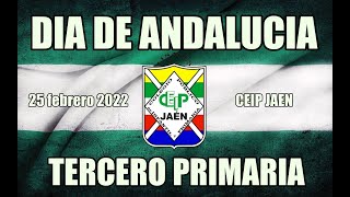 DIA DE ANDALUCIA 2022 TERCERO DE PRIMARIA HIMNO EN LENGUA DE SIGNOS [upl. by Audrye594]