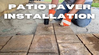 Patio Paver Installation  Do It RIGHT In Just 8 Steps [upl. by Nooj550]