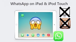 Cara WhatsApp di iPad No JailbreakComputer [upl. by Muriel]