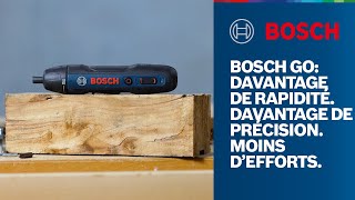 La nouvelle Bosch GO  Davantage de rapidité Davantage de précision Moins d’efforts [upl. by Ahsimac469]