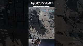 Terminator Dark Fate Defiance Sherman Railgun Tank gaming pc rts terminator shorts [upl. by Oilerua]