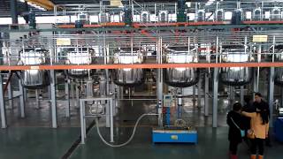 Water Based Paint Production Line [upl. by Richmound]