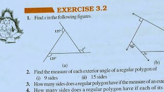 Class 8th maths l Exercise 32 l Chapter 3 l NCERT l Solution l understanding Quadrilateral [upl. by Swetlana360]