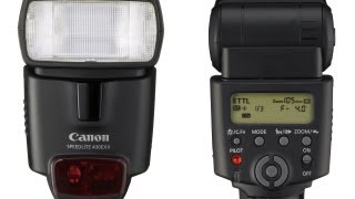 HOW TO USE THE CANON 430EX II OR THE CANON 430EX Aug 2013 Update [upl. by Lladnor]