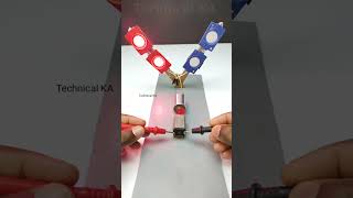 Dual side kinetic power generation • Dc motor  dcmotor tech youtubeshorts dcmotorproject [upl. by Jelsma]