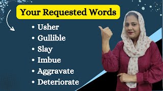 Your Requested Vocabulary [upl. by Valenza]